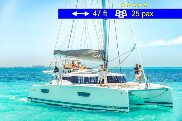 Private Tours VIP Catamaran 47 ft / 25 pax