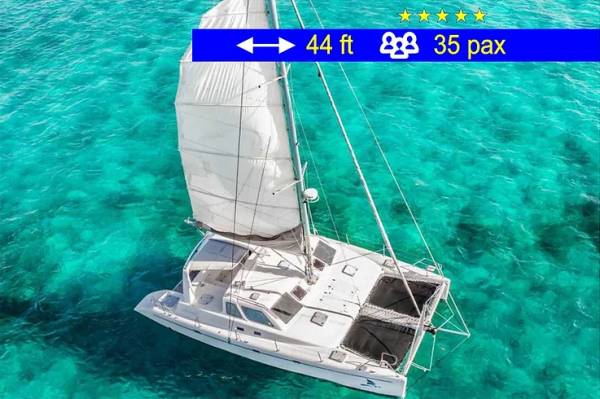 Catamaran Tours Explorer Cancun 44 ft / 35 pax